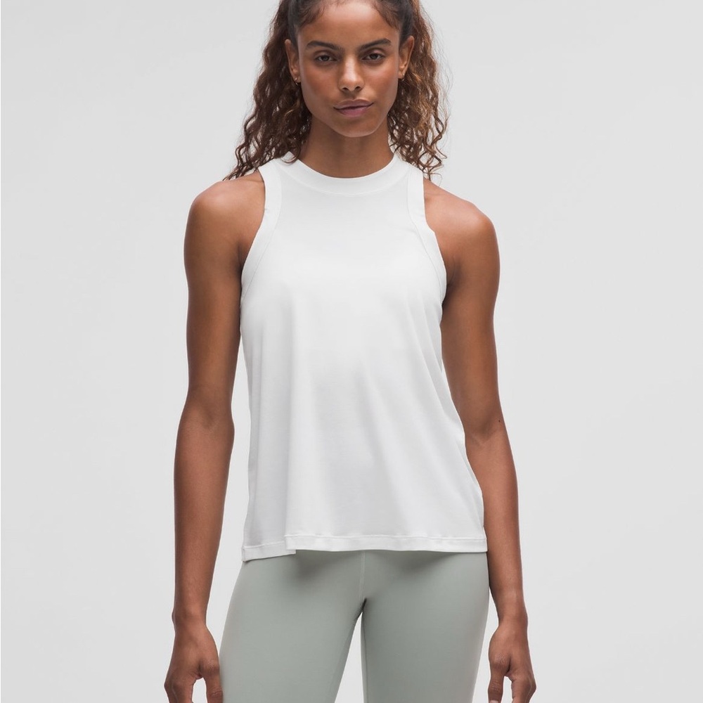 NWT Lululemon Jersey Training White Tank Top